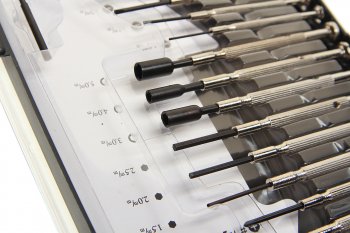 579 р. Набор отверток прецизионных 16 предметов REXANT REXANT 12-6051  с доставкой в г. Пермь. Увеличить фотографию 2