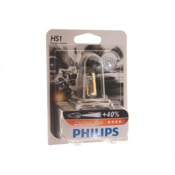 1 299 р. Лампа 12V HS1 35/35W PX43t +40% блистер (1шт.) City Vision Moto PHILIPS PHILIPS 12636ctvbw PHILIPS 12636ctvbw  с доставкой в г. Пермь. Увеличить фотографию 1