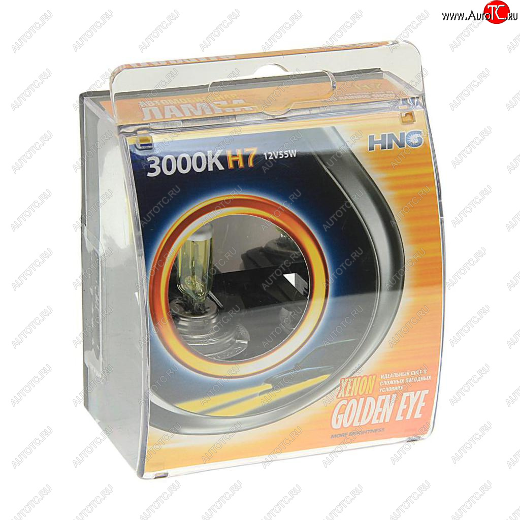 299 р. Лампа 12V H7 55W PX26d 3000К бокс (2шт.) Golden Eye HNG HNG 12755ge2  с доставкой в г. Пермь
