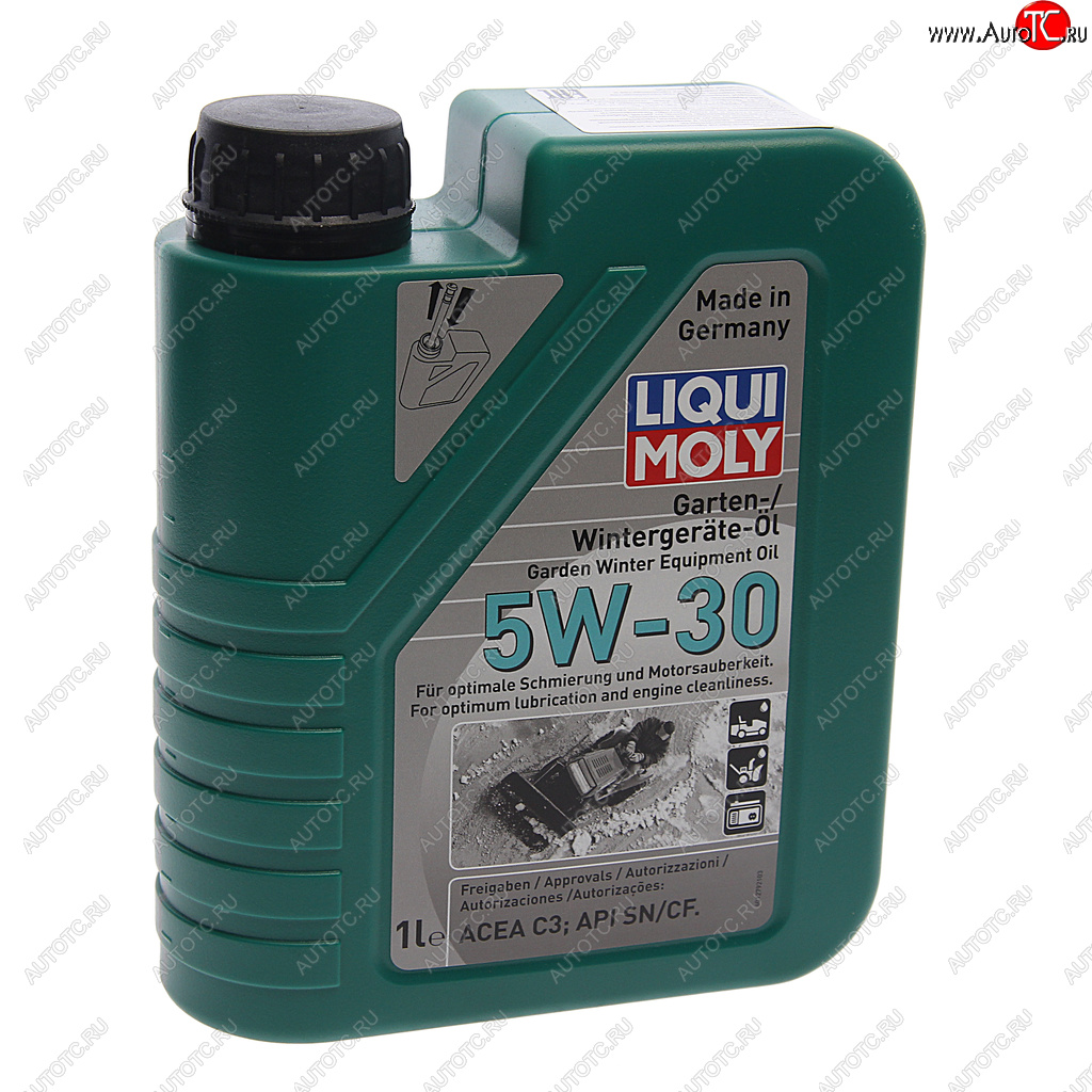 1 869 р. Масло моторное для 4-х тактных двигателей GARTEN-WINTERGERATE 5W30 синт.1л LIQUI MOLY LIQUI MOLY 1279  с доставкой в г. Пермь