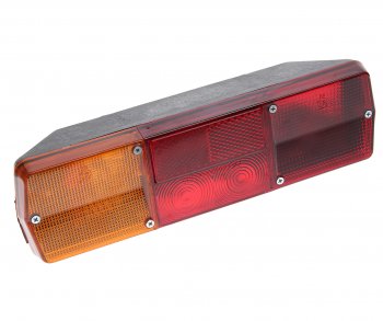 399 р. Фонарь задний ГАЗ левый (6 болтов) 12V АВТОСФЕРА АвтоСфера 129-0217  с доставкой в г. Пермь. Увеличить фотографию 1