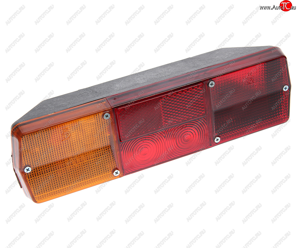 399 р. Фонарь задний ГАЗ левый (6 болтов) 12V АВТОСФЕРА АвтоСфера 129-0217  с доставкой в г. Пермь