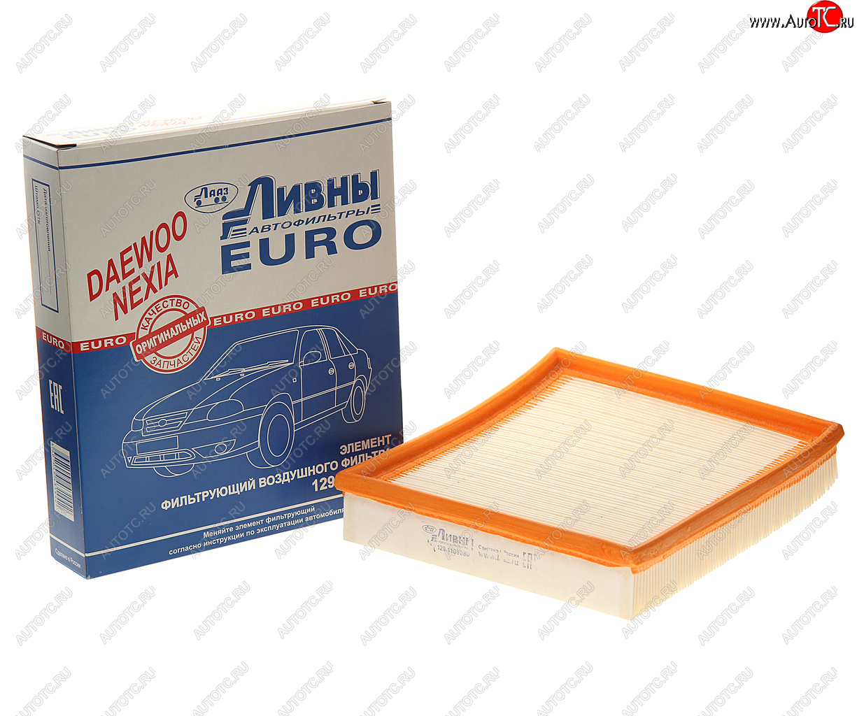 276 р. Фильтр воздушный DAEWOO Nexia,Espero OPEL Kadett E Ливны ЛИВНЫ 129.1109080  с доставкой в г. Пермь