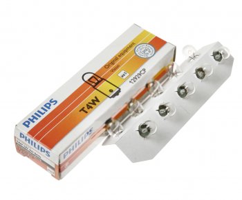 48 р. Лампа 12V T4W BA9s PHILIPS PHILIPS 12929cp  с доставкой в г. Пермь. Увеличить фотографию 1