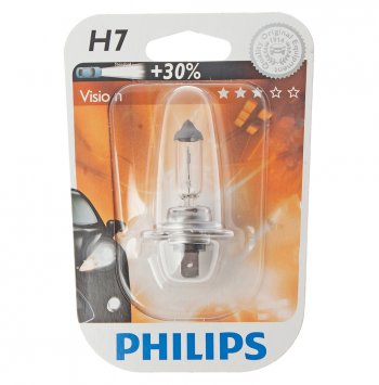 589 р. Лампа 12V H7 55W PX26d +30% блистер (1шт.) Premium PHILIPS PHILIPS 12972prb1  с доставкой в г. Пермь. Увеличить фотографию 1