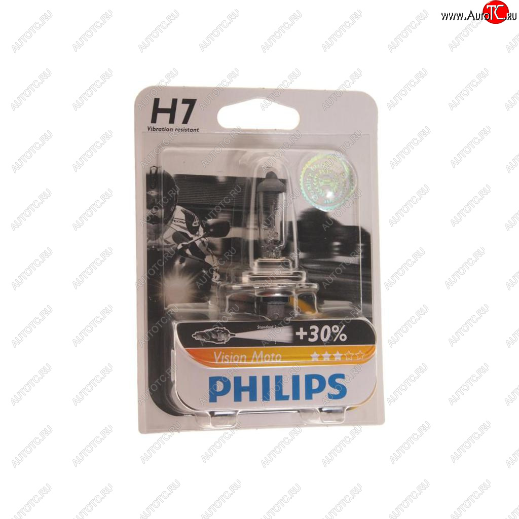 719 р. Лампа 12V H7 55W PX26d +30% блистер (1шт.) Vision Moto PHILIPS PHILIPS 12972prbw  с доставкой в г. Пермь