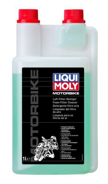 2 879 р. Промывка воздушных фильтров мототехники MOTORBIKE 1л LIQUI MOLY LIQUI MOLY 1299  с доставкой в г. Пермь. Увеличить фотографию 1