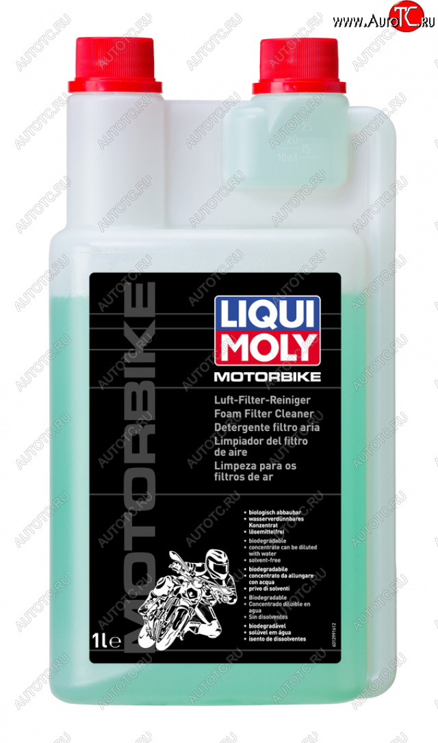 2 879 р. Промывка воздушных фильтров мототехники MOTORBIKE 1л LIQUI MOLY LIQUI MOLY 1299  с доставкой в г. Пермь
