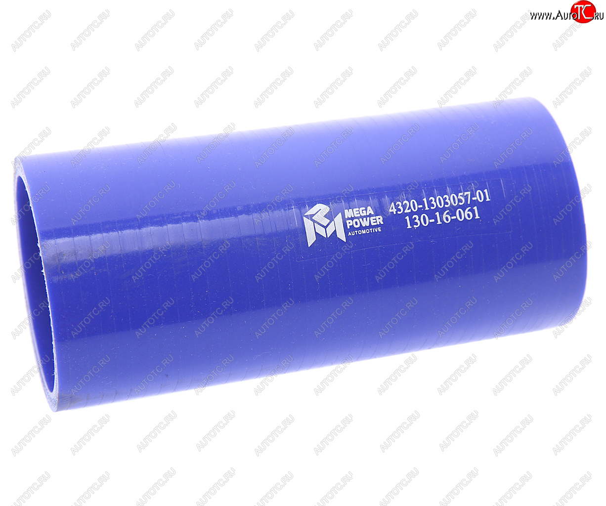 459 р. Патрубок УРАЛ радиатора нижний (L=150мм,d=60) силикон MEGAPOWER MEGAPOWER 130-16-061  с доставкой в г. Пермь