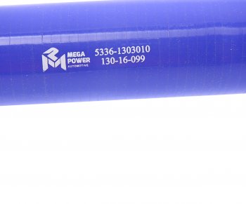 949 р. Патрубок МАЗ радиатора верхний (L=420мм,d=42) силикон MEGAPOWER MEGAPOWER 130-16-099  с доставкой в г. Пермь. Увеличить фотографию 2