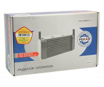 4 599 р. Радиатор отопителя ЗИЛ-130 алюминиевый 2-х рядный с бачком PEKAR PEKAR 130-8101012-02  с доставкой в г. Пермь. Увеличить фотографию 3