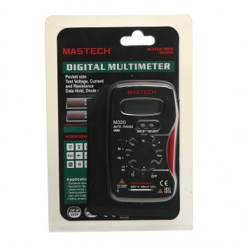 2 399 р. Мультиметр портативный M320 MASTECH MASTECH 13-2009  с доставкой в г. Пермь. Увеличить фотографию 2