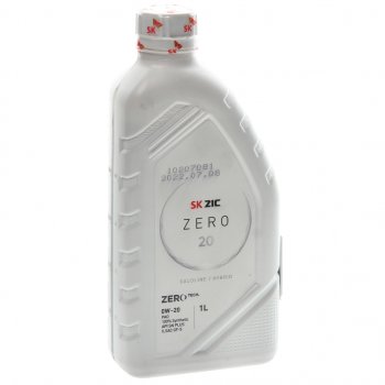 1 769 р. Масло моторное ZERO SPGF-5 0W20 синт.1л ZIC ZIC 132035  с доставкой в г. Пермь. Увеличить фотографию 1