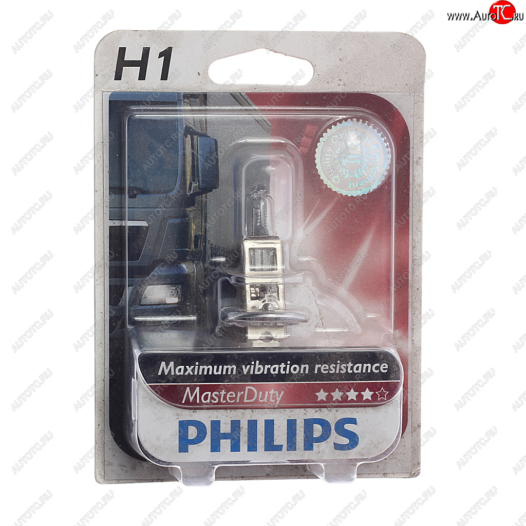 789 р. Лампа 24V H1 70W P14.5s блистер (1шт.) Master Duty PHILIPS PHILIPS 13258mdb1  с доставкой в г. Пермь