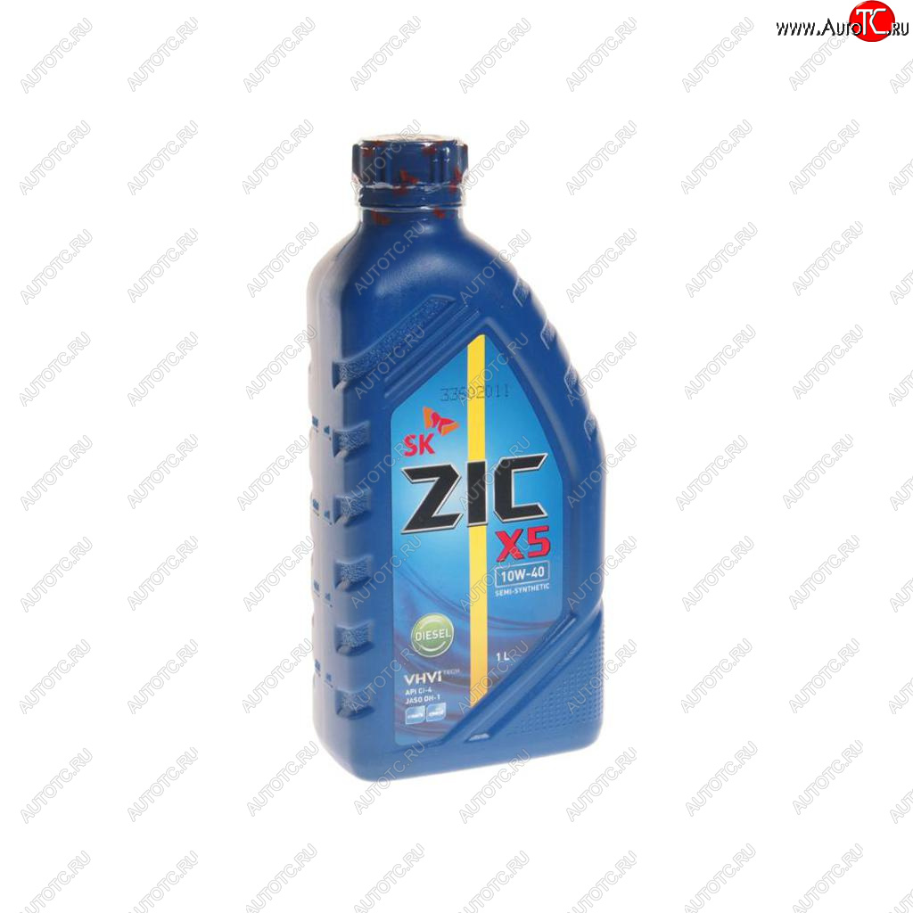 839 р. Масло дизельное X5 DIESEL CI-4SL 10W40 псинт.1л ZIC ZIC 132660  с доставкой в г. Пермь