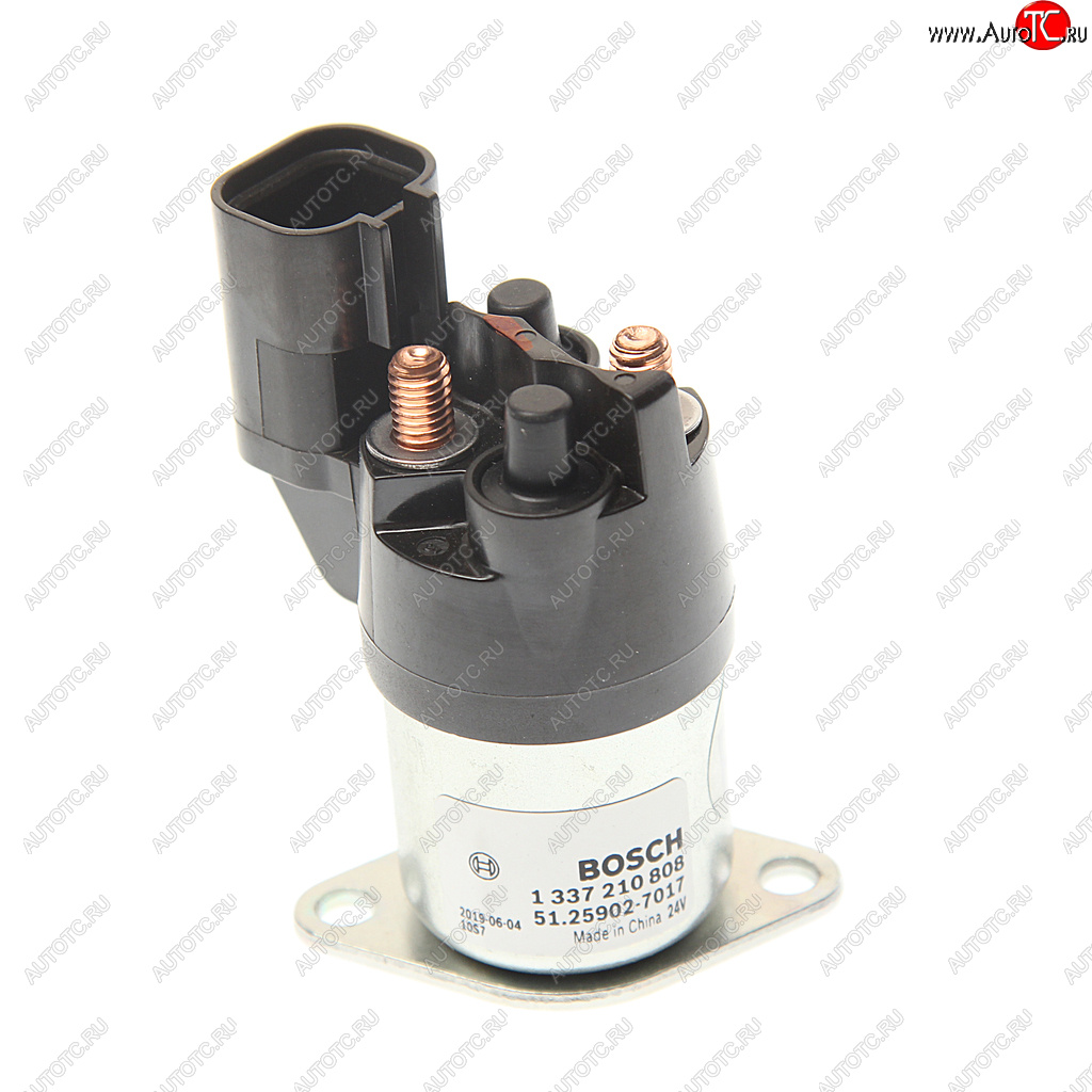 5 849 р. Реле втягивающее DAF 105XF стартера BOSCH BOSCH 1337210808 BOSCH 1337210808  с доставкой в г. Пермь