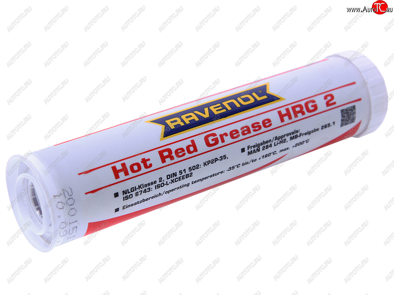 1 699 р. Смазка высокотемпературная Hot Red HRG2 0.4кг RAVENOL RAVENOL 1340121-400  с доставкой в г. Пермь
