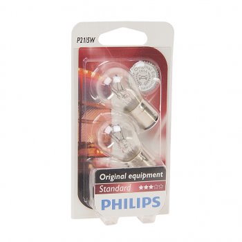 299 р. Лампа 24V P215W BAY15d блистер (2шт.) PHILIPS PHILIPS 13499b2  с доставкой в г. Пермь. Увеличить фотографию 1