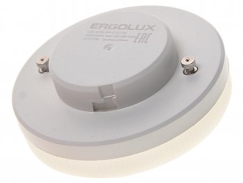 99 р. Лампа светодиодная GX53 9W(80W) 220V теплый ERGOLUX ERGOLUX 13514  с доставкой в г. Пермь. Увеличить фотографию 2