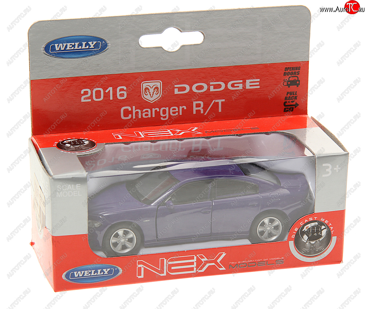829 р. Модель автомобиля DODGE Challenger металлическая WELLY WELLY 137427 WELLY 137427  с доставкой в г. Пермь