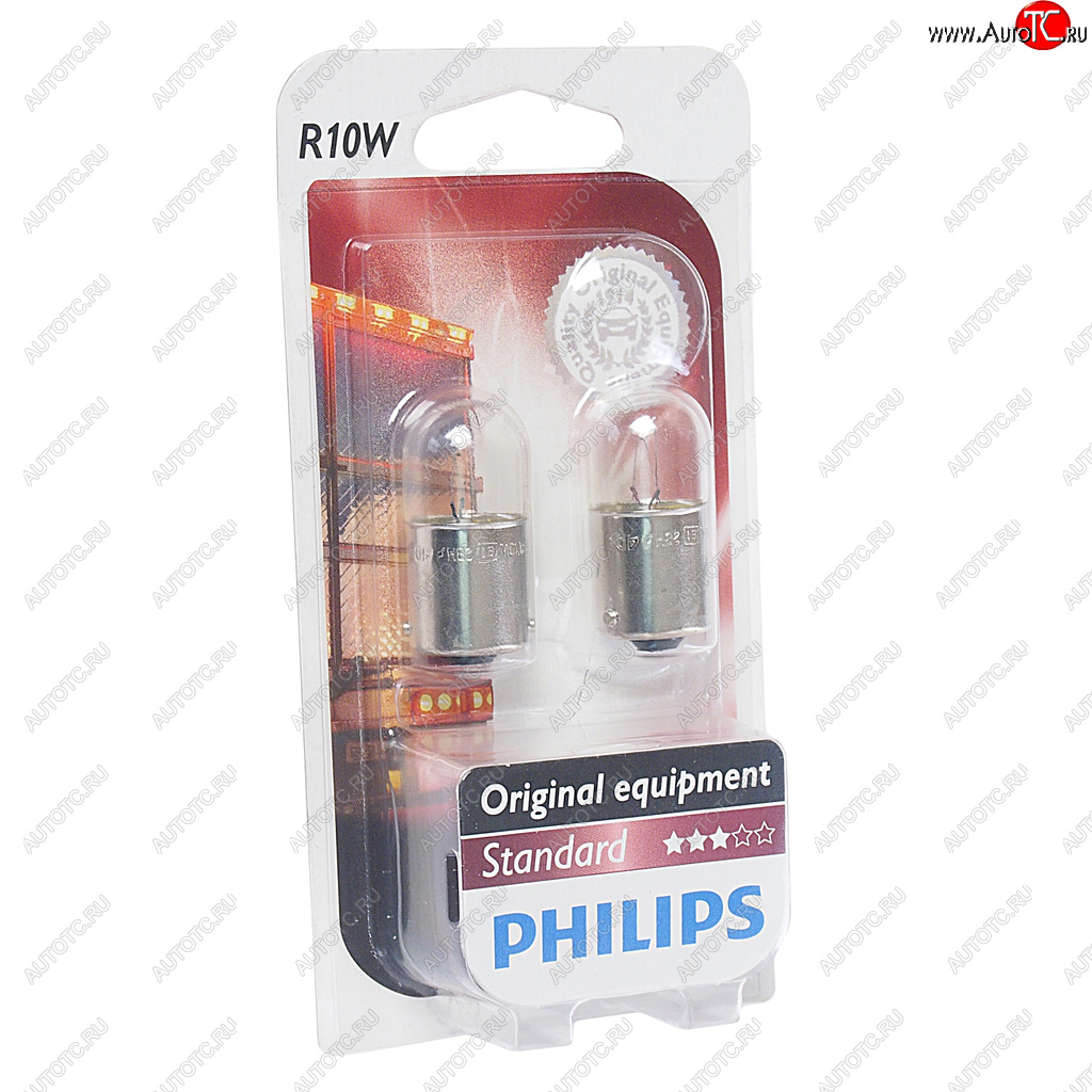 152 р. Лампа 24V R10W BA15s блистер (2шт.) PHILIPS PHILIPS 13814b2  с доставкой в г. Пермь