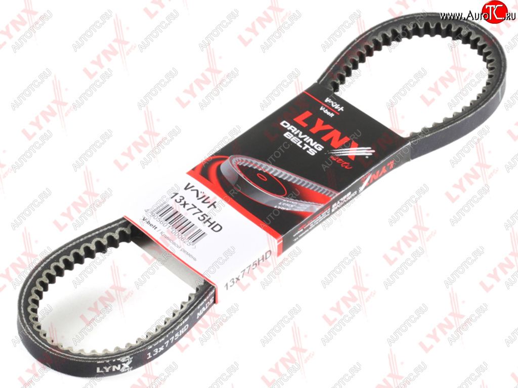 639 р. Ремень приводной клиновой 13х775 KIA Sportage ГАЗель УМЗ -4216 Бизнес ГУРа LYNX LYNX 13x775hd  с доставкой в г. Пермь