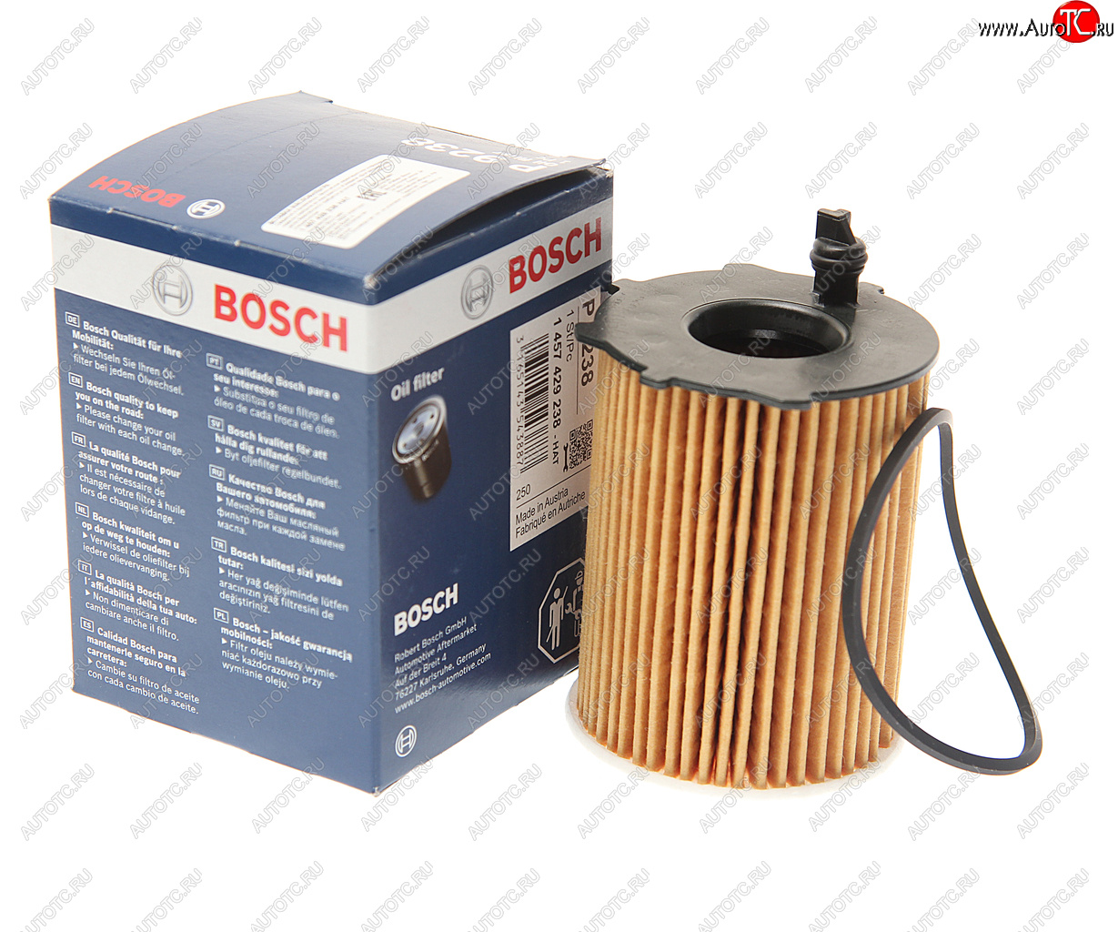 629 р. Фильтр масляный FORD Focus (11-),Mondeo (07-) (1.6 TDCI) BOSCH BOSCH 1457429238 BOSCH 1457429238  с доставкой в г. Пермь