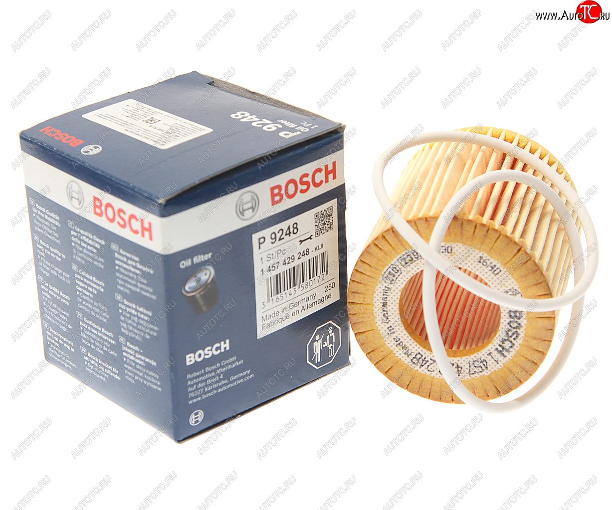 549 р. Фильтр масляный OPEL Astra H (04-) BOSCH BOSCH 1457429248  с доставкой в г. Пермь