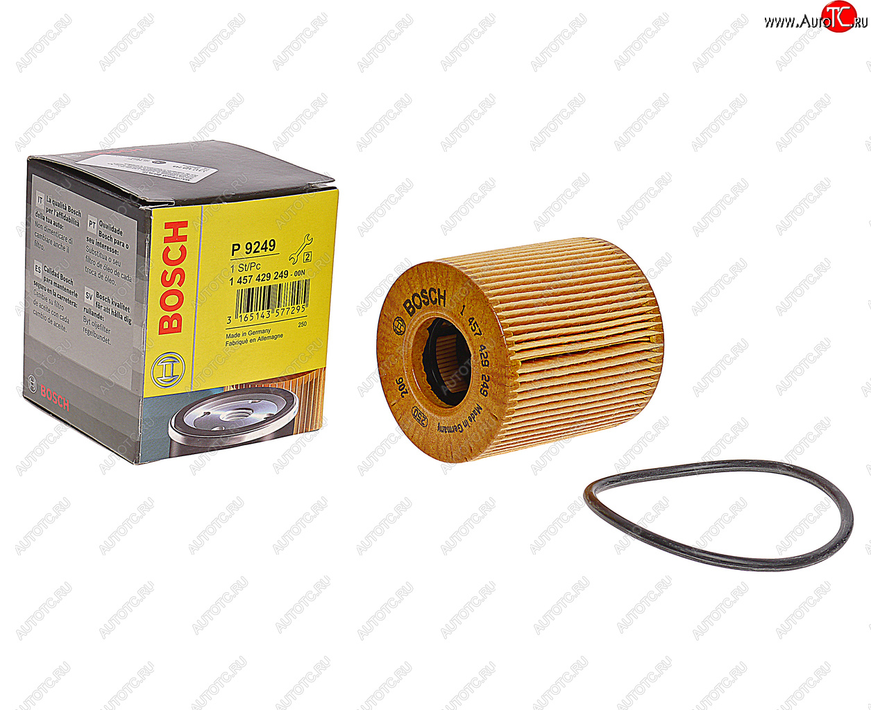 559 р. Фильтр масляный PEUGEOT Boxer CITROEN C2-C8,Jumper FIAT Ducato FORD Transit (06-),Mondeo BOSCH BOSCH 1457429249  с доставкой в г. Пермь