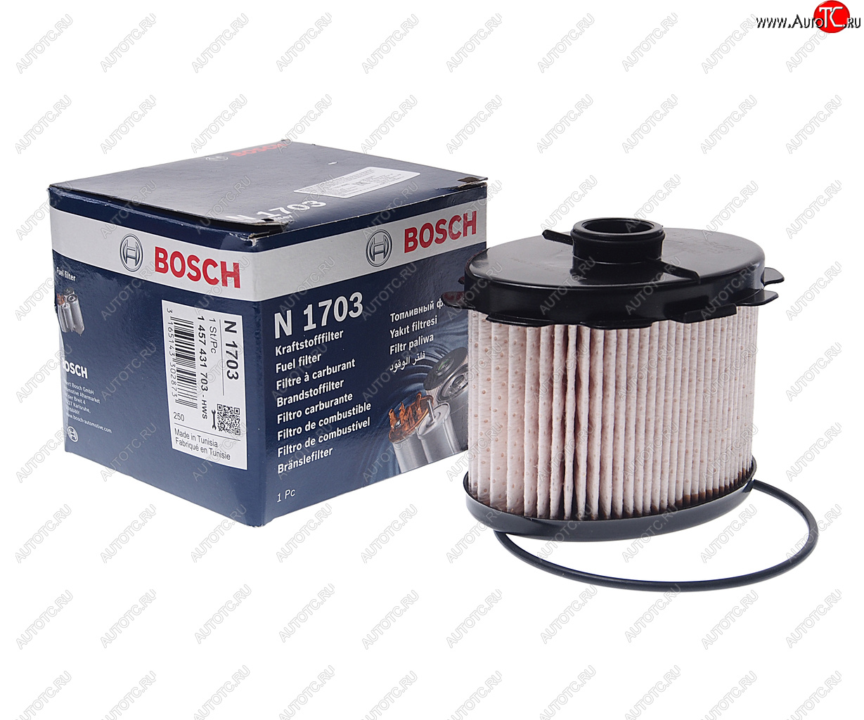 469 р. Фильтр топливный PEUGEOT CITROEN (98-) (1.9 D) BOSCH BOSCH 1457431703  с доставкой в г. Пермь