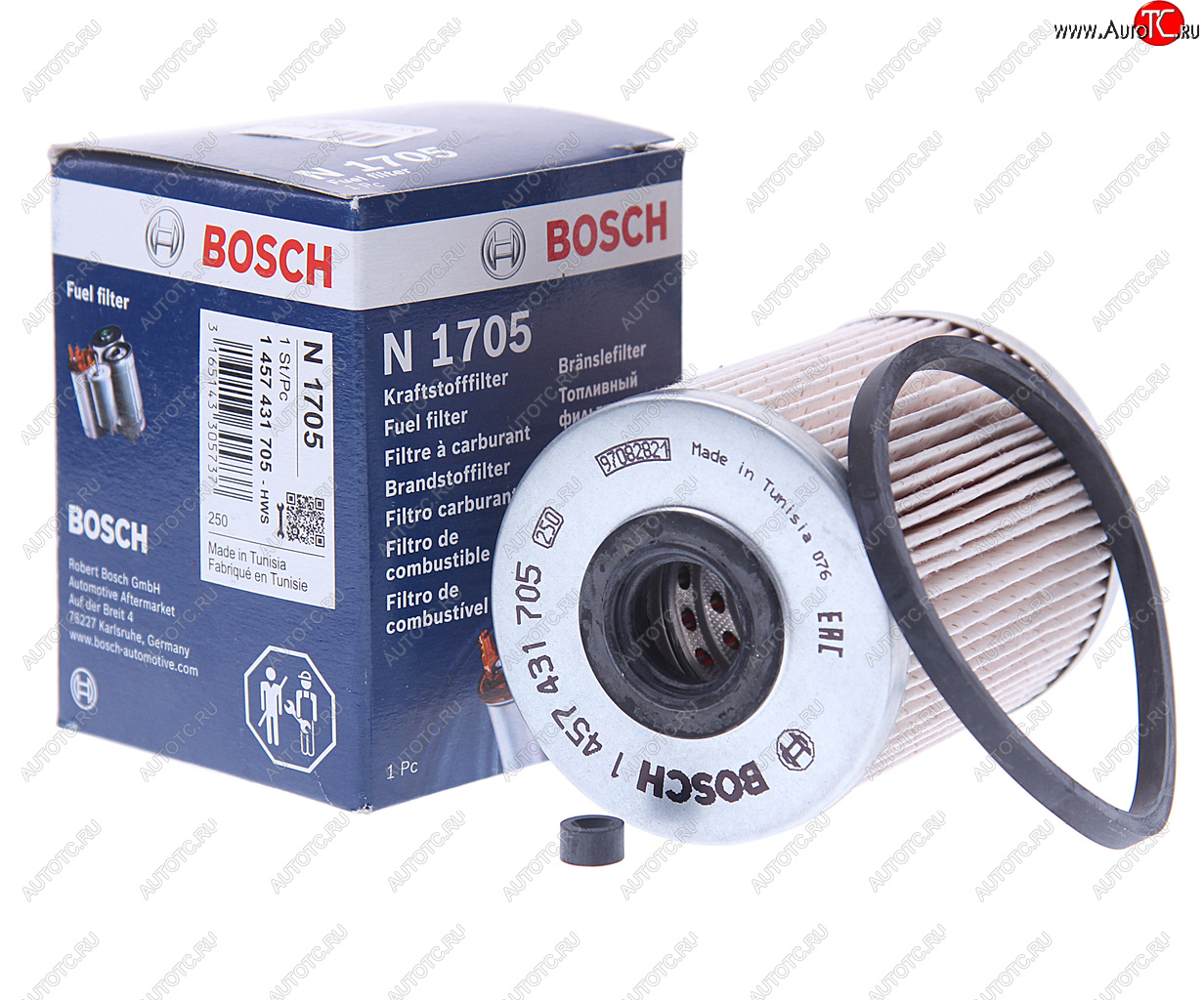 559 р. Фильтр топливный NISSAN Primera (P12) (1.5 TDI) BOSCH BOSCH 1457431705  с доставкой в г. Пермь