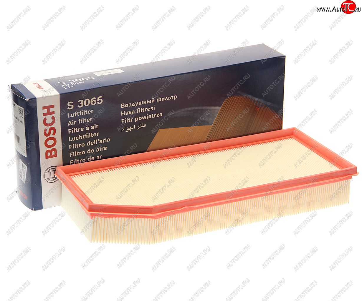 1 539 р. Фильтр воздушный MERCEDES C (W203),E (W2100),ML (W163),S (W220),G (W463) (TDI) BOSCH BOSCH 1457433065  с доставкой в г. Пермь