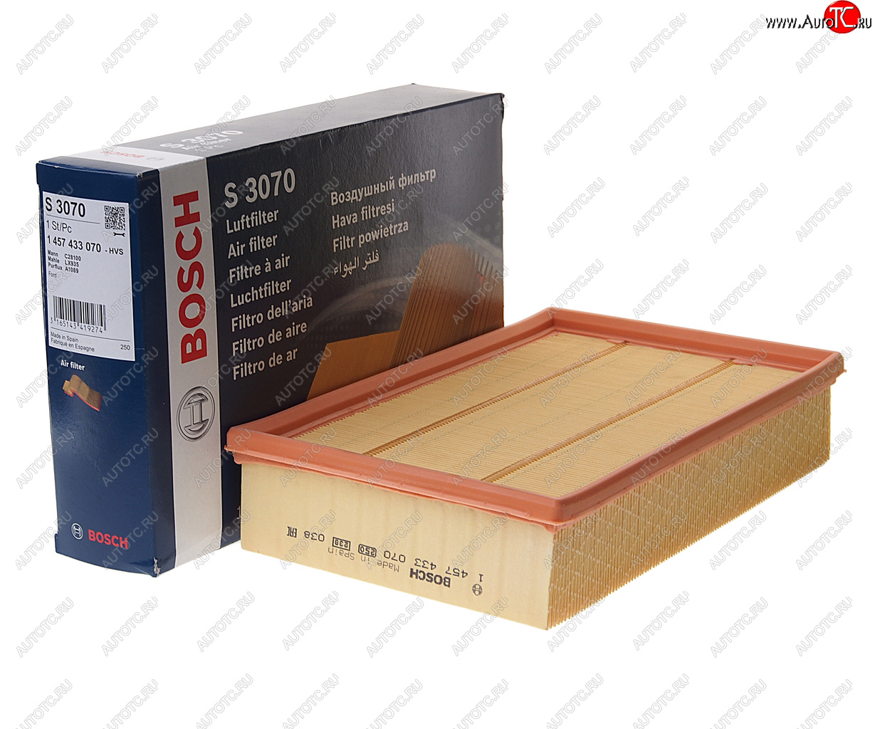 859 р. Фильтр воздушный FORD Transit (00-/06-/14-) BOSCH BOSCH 1457433070 BOSCH 1457433070  с доставкой в г. Пермь
