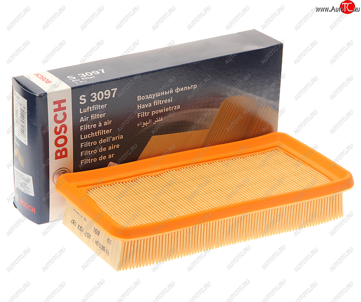 699 р. Фильтр воздушный HYUNDAI Getz (02-) BOSCH BOSCH 1457433097  с доставкой в г. Пермь