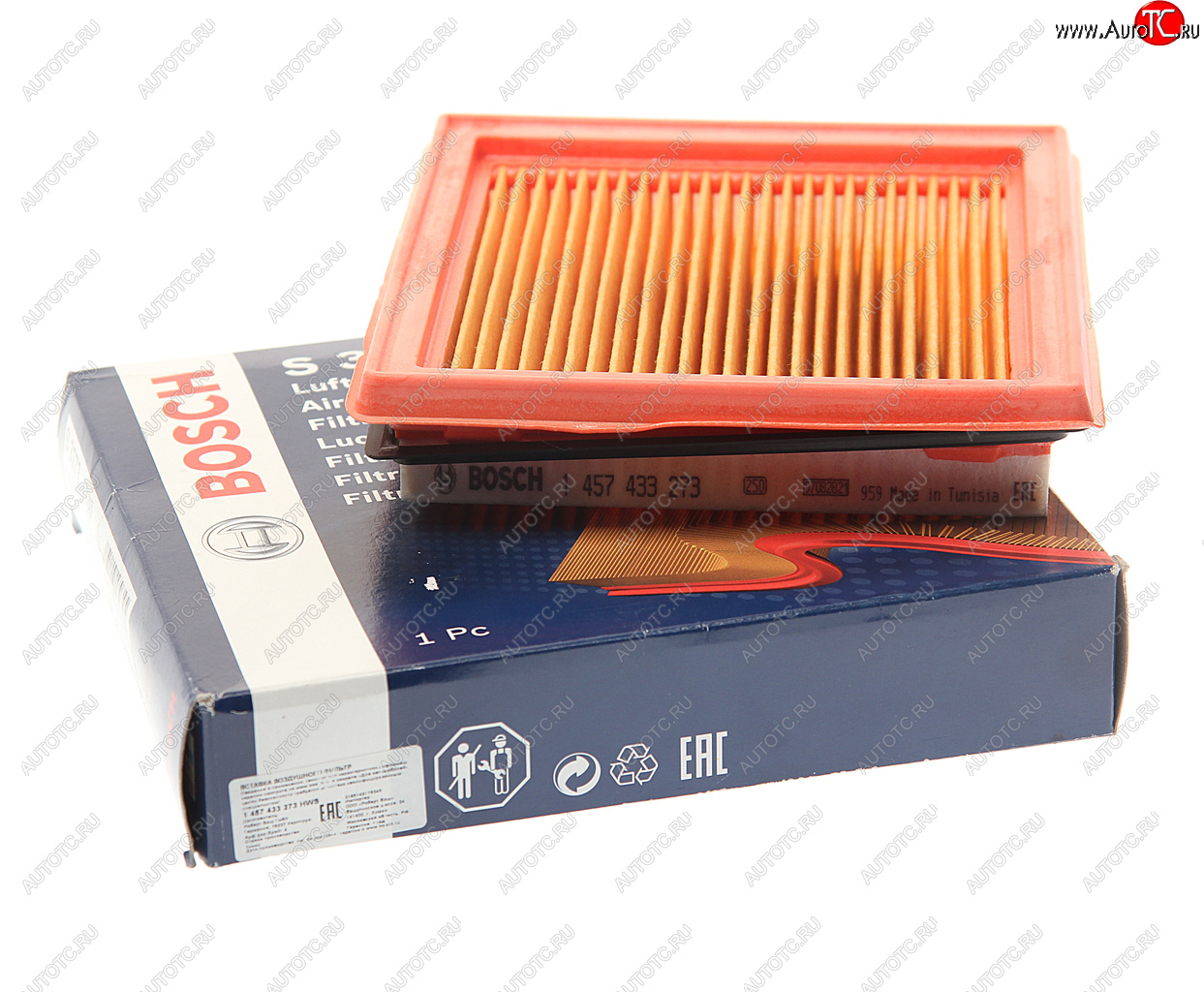629 р. Фильтр воздушный NISSAN Micra K11,K12 (92-03) BOSCH BOSCH 1457433273  с доставкой в г. Пермь