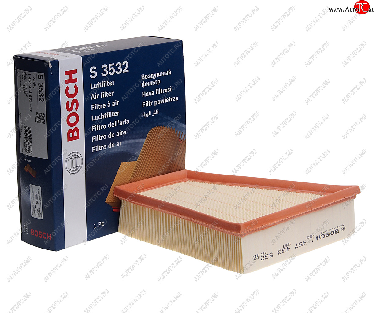 979 р. Фильтр воздушный BOSCH BOSCH 1457433532  с доставкой в г. Пермь