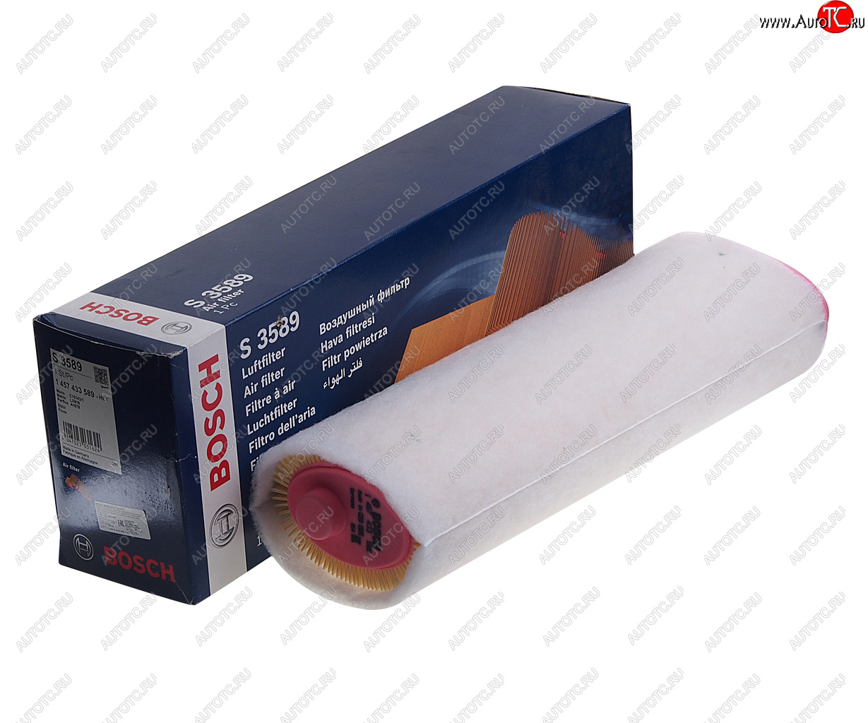 2 199 р. Фильтр воздушный BMW 5 (E39) (95-03) BOSCH BOSCH 1457433589  с доставкой в г. Пермь