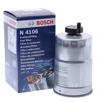 1 759 р. Фильтр топливный УАЗ тонкой отчистки ЗМЗ-514 (гайка) BOSCH BOSCH 1457434106  с доставкой в г. Пермь. Увеличить фотографию 2