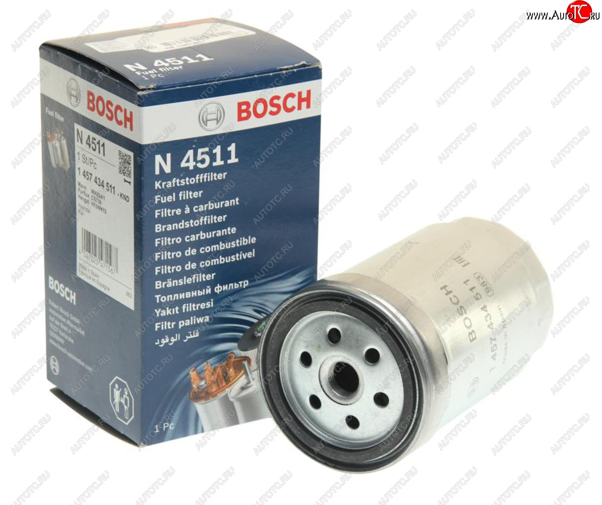 1 399 р. Фильтр топливный HYUNDAI Porter 2 дв.D4CB,Tucson (2.0 D) KIA Ceed,Sportage (2.0 D) BOSCH BOSCH 1457434511  с доставкой в г. Пермь