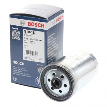 1 999 р. Фильтр топливный HYUNDAI Sonata NF,Santa Fe (06-),Getz KIA Rio (05-),Magentis BOSCH BOSCH 1457434516 BOSCH 1457434516  с доставкой в г. Пермь. Увеличить фотографию 2