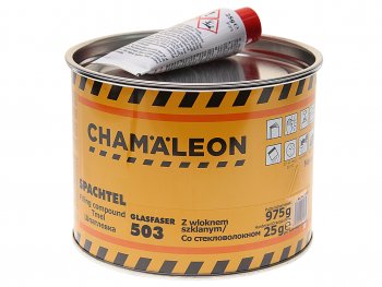 1 079 р. Шпатлевка со стекловолокном 1кг CHAMAELEON CHAMAELEON 15035  с доставкой в г. Пермь. Увеличить фотографию 1
