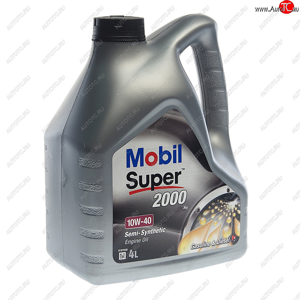 2 899 р. Масло моторное SUPER 2000 X1 10W40 псинт.4л MOBIL MOBIL 150548  с доставкой в г. Пермь