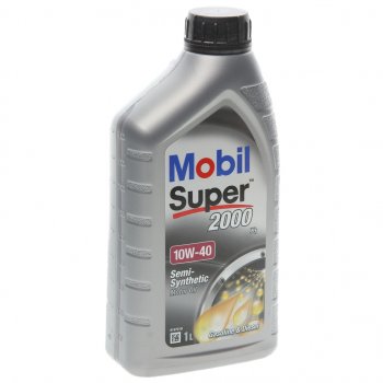 889 р. Масло моторное SUPER 2000 X1 10W40 псинт.1л MOBIL MOBIL 150549  с доставкой в г. Пермь. Увеличить фотографию 1