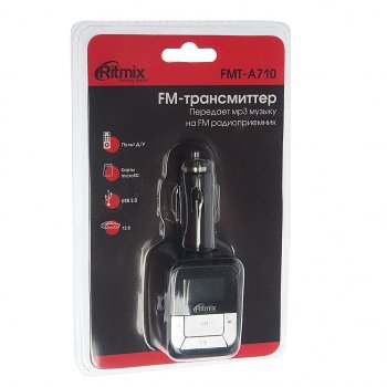 639 р. Модулятор FM плеер RITMIX RITMIX 15116161  с доставкой в г. Пермь. Увеличить фотографию 1