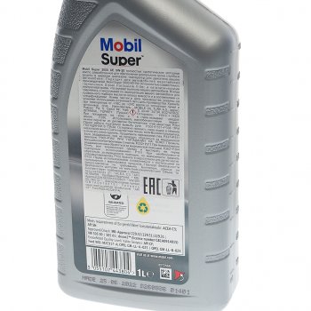 1 389 р. Масло моторное SUPER 3000 XE 5W30 синт.1л MOBIL MOBIL 152504  с доставкой в г. Пермь. Увеличить фотографию 2