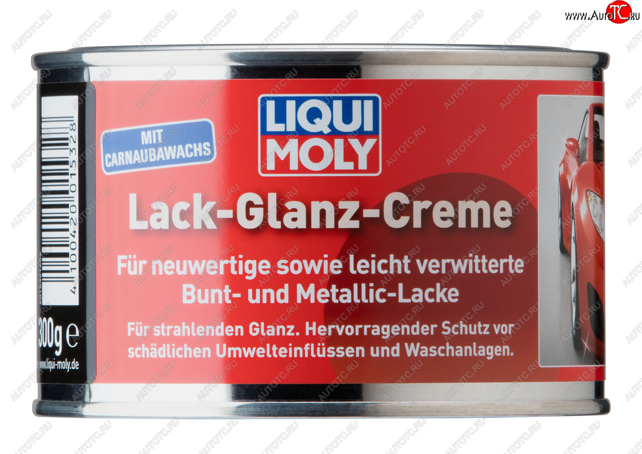 1 699 р. Полироль кузова для глянцевых поверхностей 300г LIQUI MOLY LIQUI MOLY 1532  с доставкой в г. Пермь