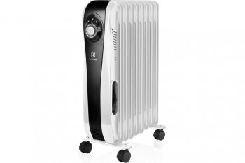 7 699 р. Обогреватель радиатор масляный 2.00кВт (25кв.м) 9 секций белый ELECTROLUX ELECTROLUX 15592334  с доставкой в г. Пермь. Увеличить фотографию 1