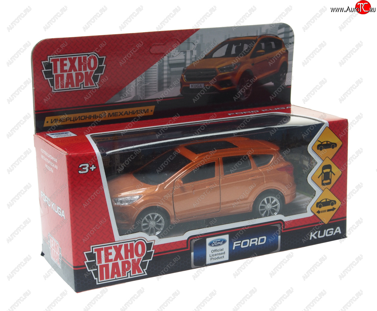 819 р. Модель автомобиля FORD Kuga металлическая ТЕХНОПАРК ТЕХНОПАРК 156667156674156643 ТЕХНОПАРК 156667156674156643  с доставкой в г. Пермь