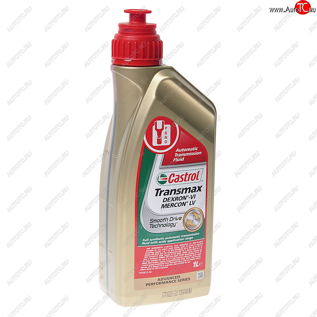 1 439 р. Масло трансмиссионное ATF Transmax DEXRON VI MERCON LV 1л CASTROL CASTROL 156caa  с доставкой в г. Пермь