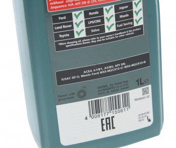 1 599 р. Масло моторное MAGNATEC STOP START 5W20 синт.1л CASTROL CASTROL 156dcf  с доставкой в г. Пермь. Увеличить фотографию 2